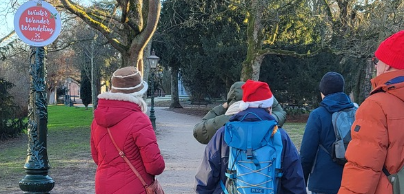 Winter Wonder Wandeling in Leiden op eerste kerstdag