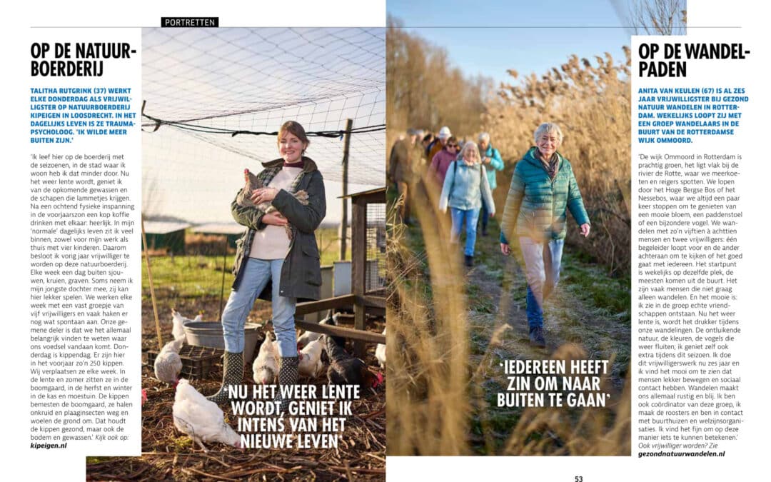 Gezond Natuur Wandelen in de Kampioen